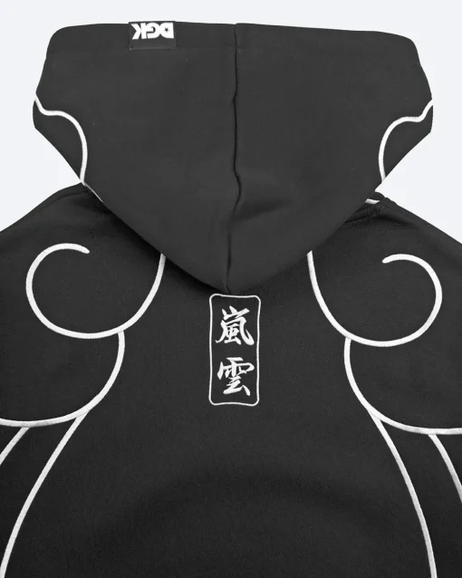Arashi Embroidered Hooded Fleece