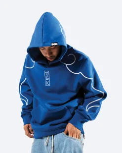 Arashi Embroidered Hooded Fleece