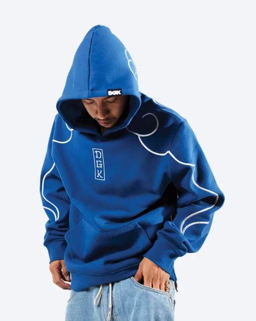 Arashi Embroidered Hooded Fleece