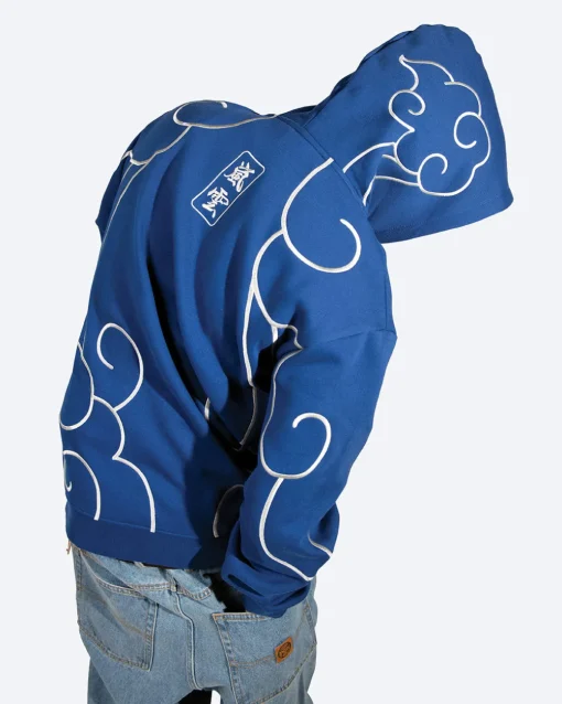 Arashi Embroidered Hooded Fleece