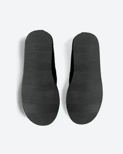 Blessed Embroidered Corduroy Slippers