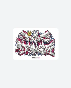 DGK x Ironlak Volts Sticker