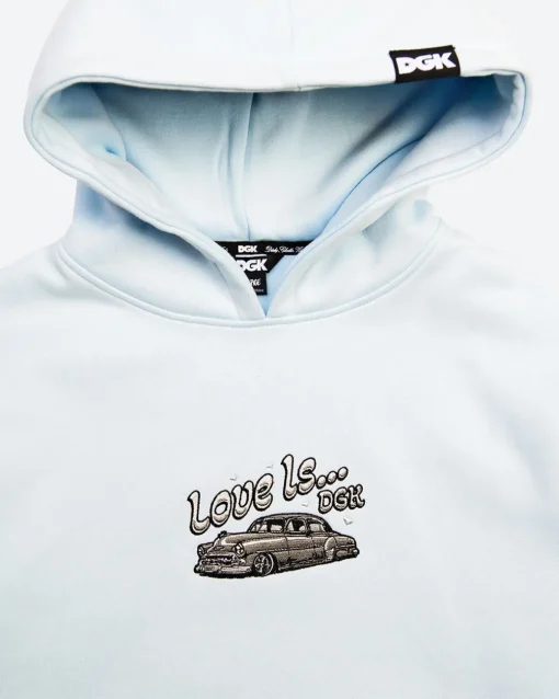 Love Is..Embroidered Hooded Fleece