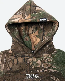 Timber Embroidered Hooded Fleece