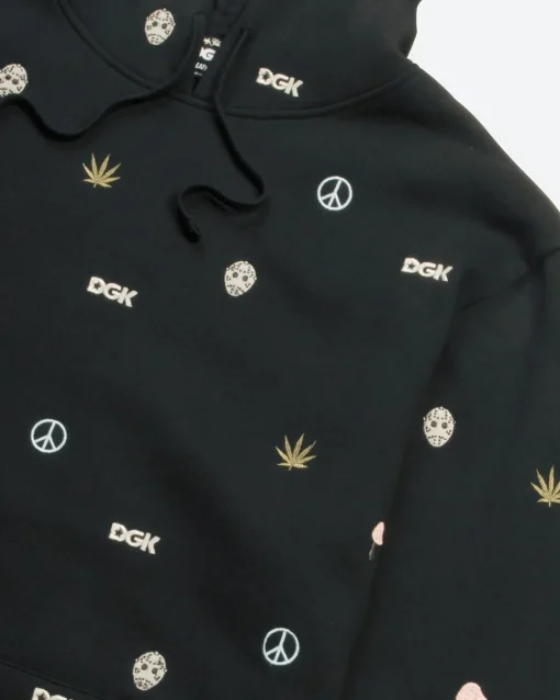 Tranquil Embroidered Hooded Fleece